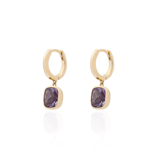 Lille amethyst earring