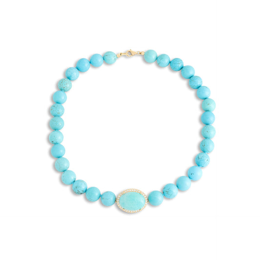 Saint-Tropez turquoise necklace