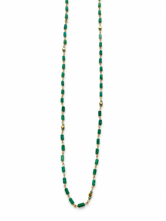 Twisted Stone Necklace