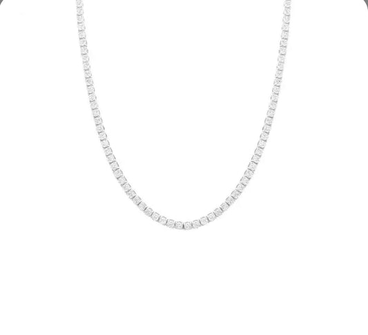 Moissanite Riviera necklace