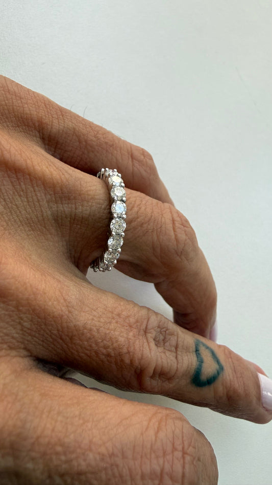 3mm Moissanite Enhancer Ring