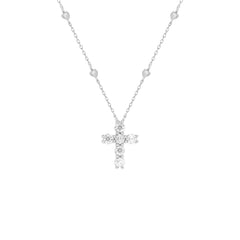 Radiance cross necklace