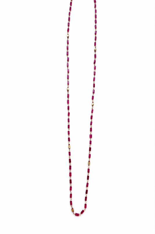 Twisted Stone Necklace