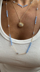 Manoela short stone necklace