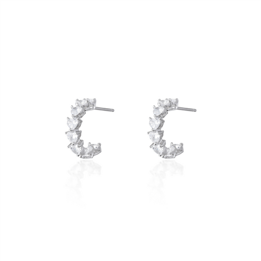 Sophie ring with moissanite