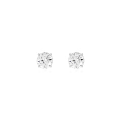 6.5mm Moissanite Stud Earrings