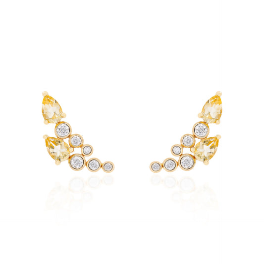 Citrino Earcuff Earring