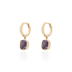 Lille amethyst earring