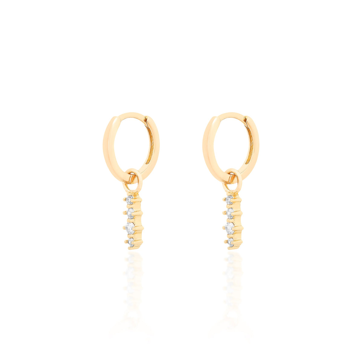 Celeste Arc Hoops