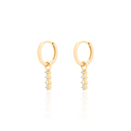 Celeste Arc Hoops