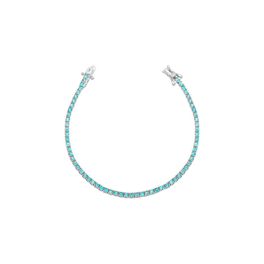 Paraíba tourmaline LABGROWN bracelet