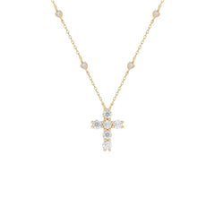 Radiance cross necklace