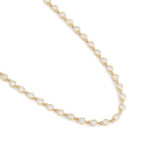 Lumiere Riviera necklace with solitaire pendant