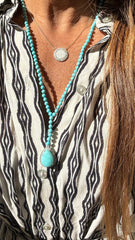 Saint Benedict Moissanite Necklace 2 rows