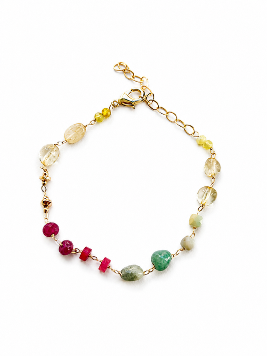 Natural stone bracelet
