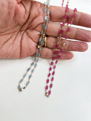 Twisted Stone Necklace