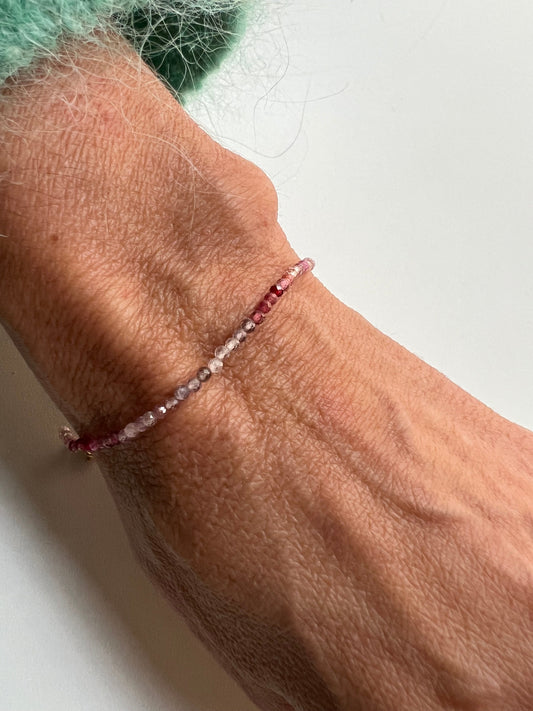 Stone spinel bracelet