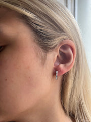 Sigrid moissanite earrings
