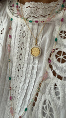 Moissanite St. Benedict Pendant