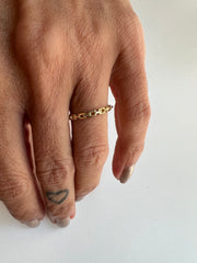 Square link ring