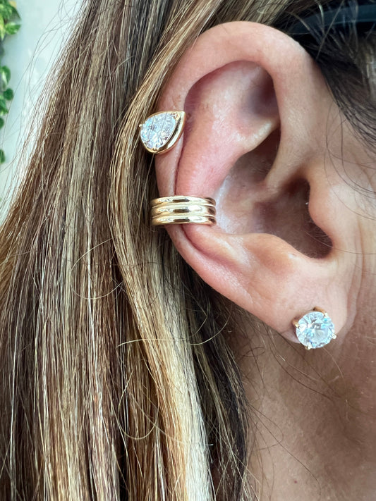 Smooth 3-row piercing