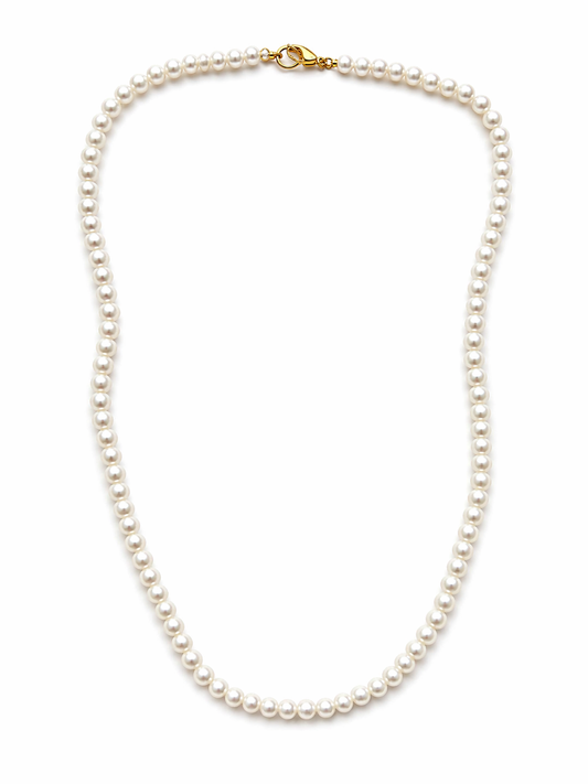 Shell pearl necklace