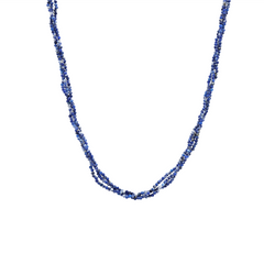 Torsade natural stone necklace