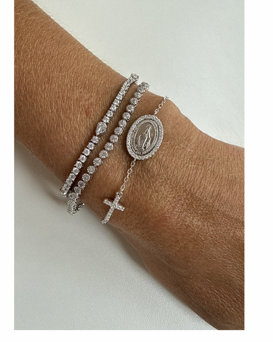Teardrop Riviera bracelet