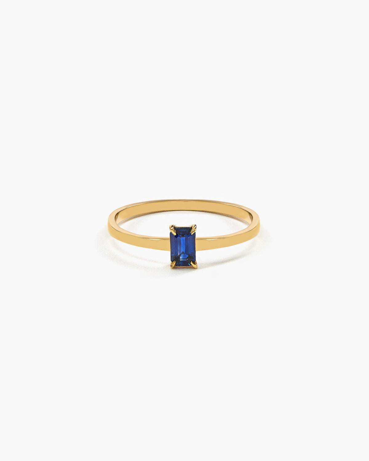 Anel Bleu - ouro 18k - safira azul - Helen Gordilho
