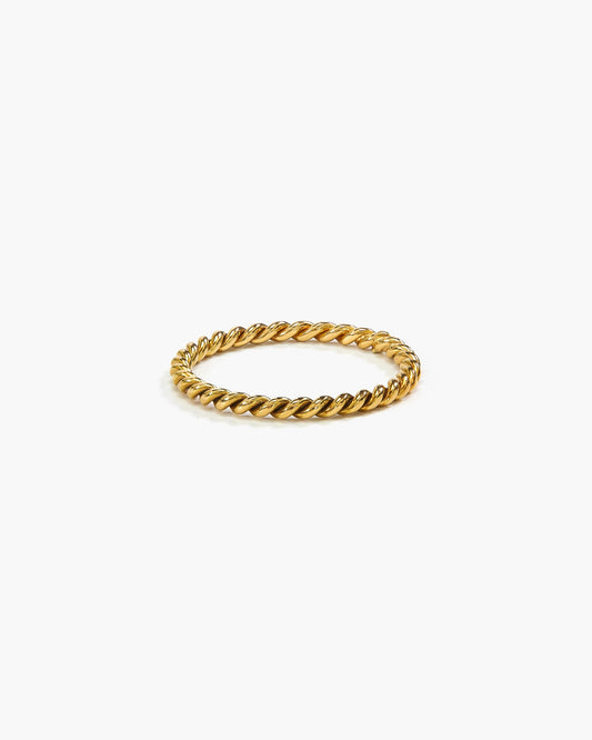 Anel Tresser - ouro 18k - Helen Gordilho