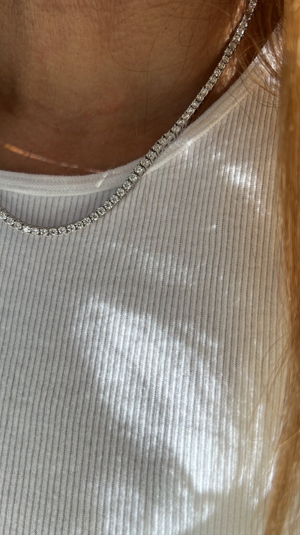 Colar Riviera moissanite - Helen Gordilho