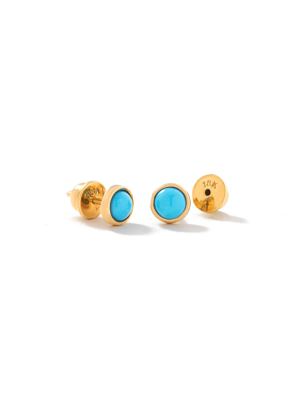 Turquoise Solitaire Earring