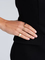 Piu pinky ring