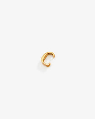Iniciais de ouro 18k Com Corrente Modelo Cartier - Helen Gordilho